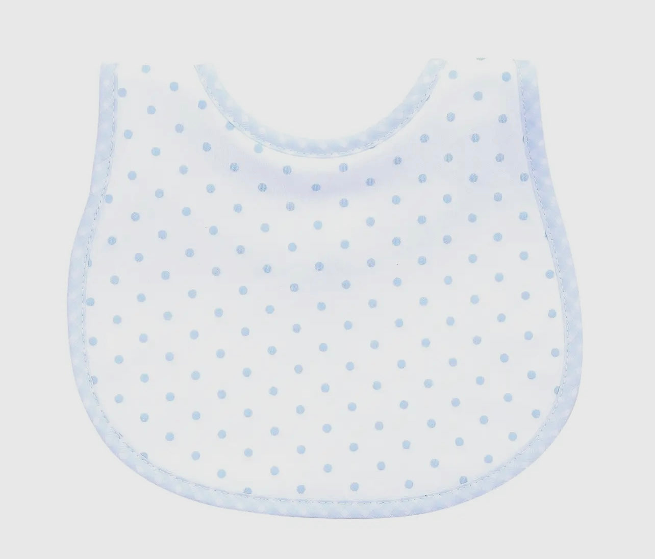 Blue Gingham Bibb