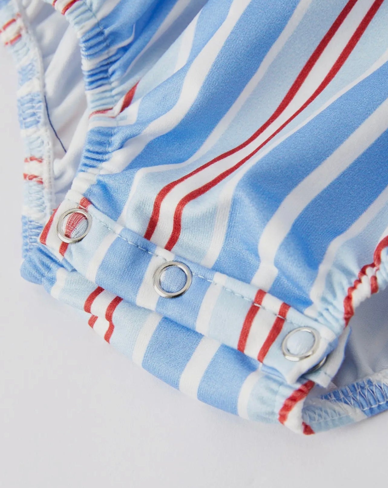 4th of July Embroidered Romper