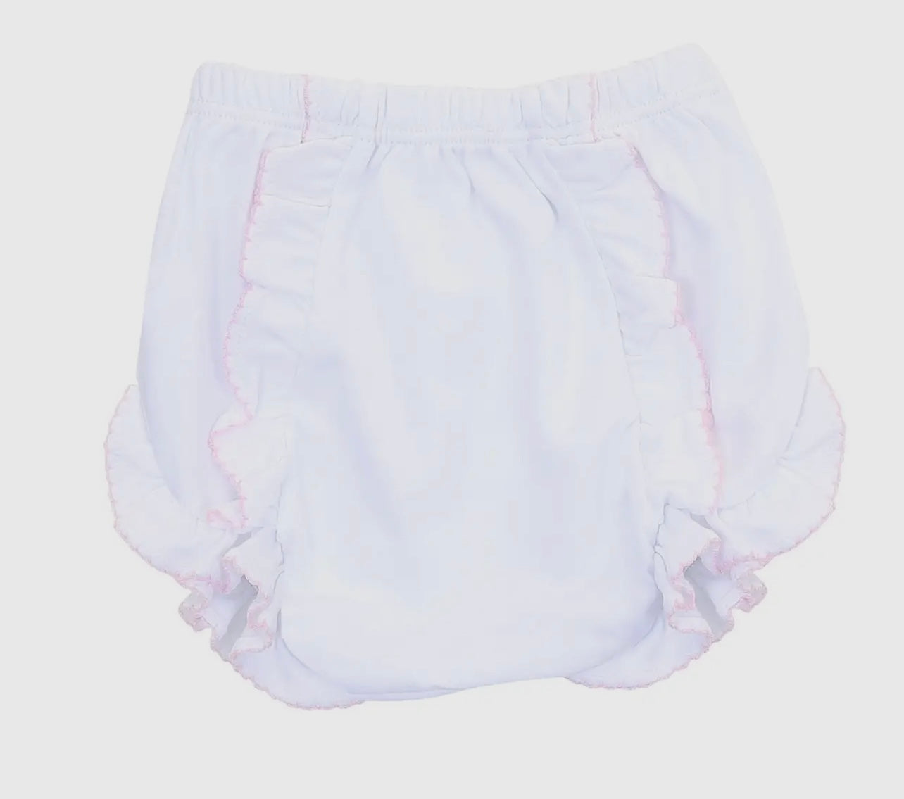 Pink Trim Diaper cover