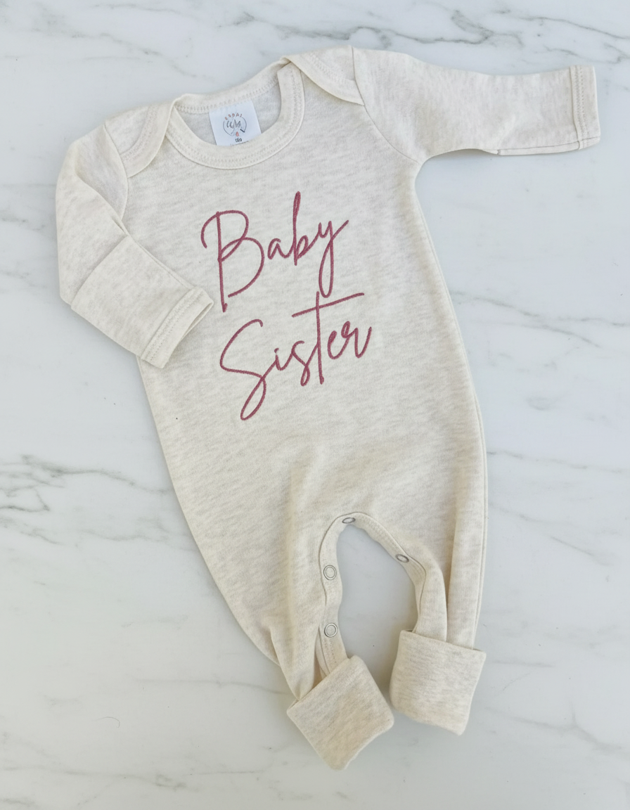 Baby Sister Onesie