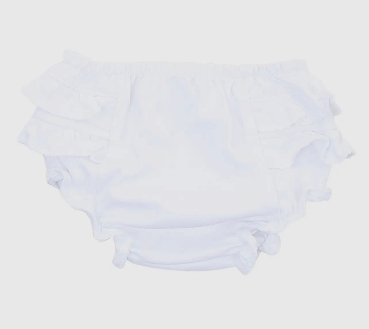 White Trim Diaper Cover