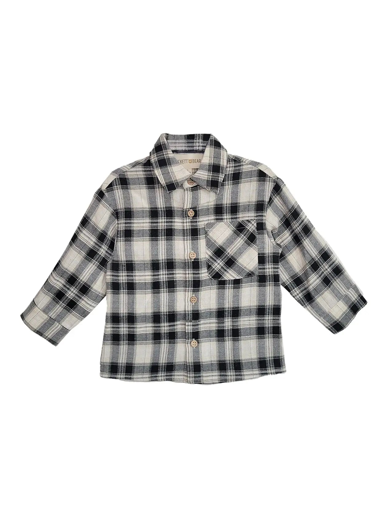 Cozy Black Flannel