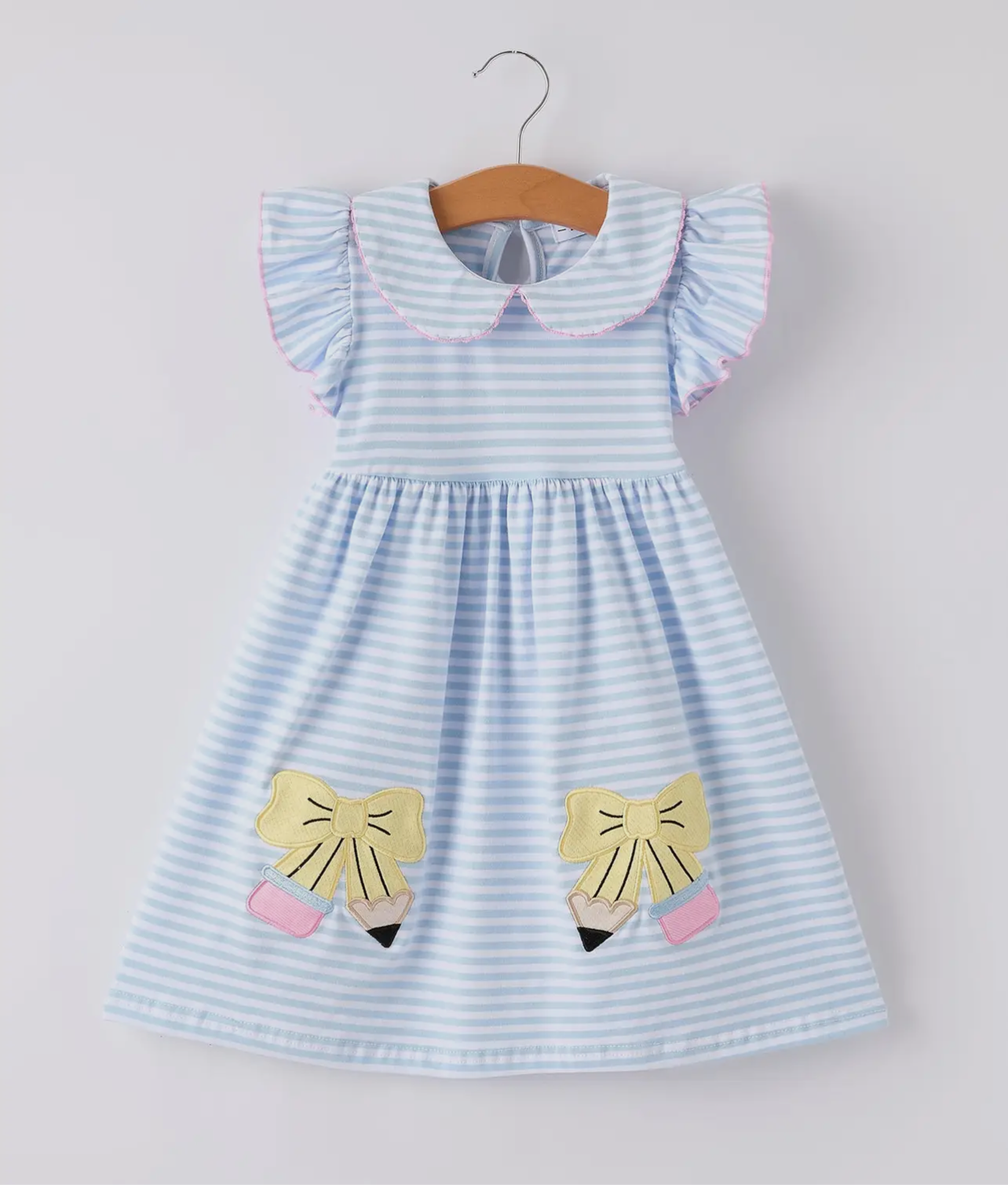 Back to school Bow Dress