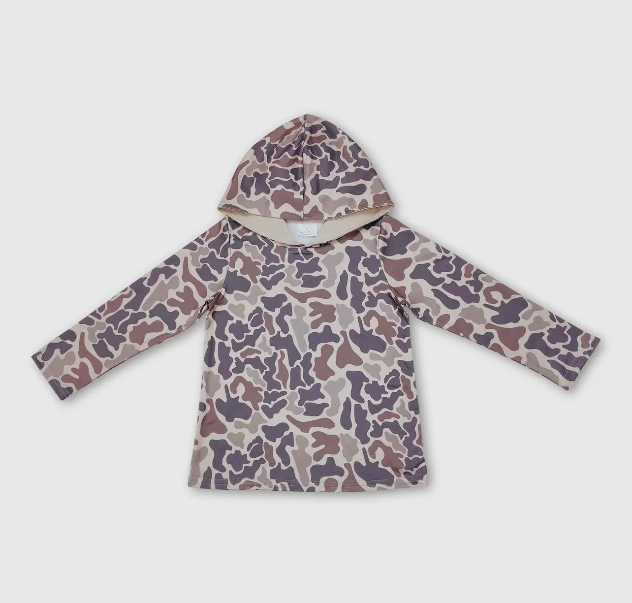 Brown Camo Performance Hoodie