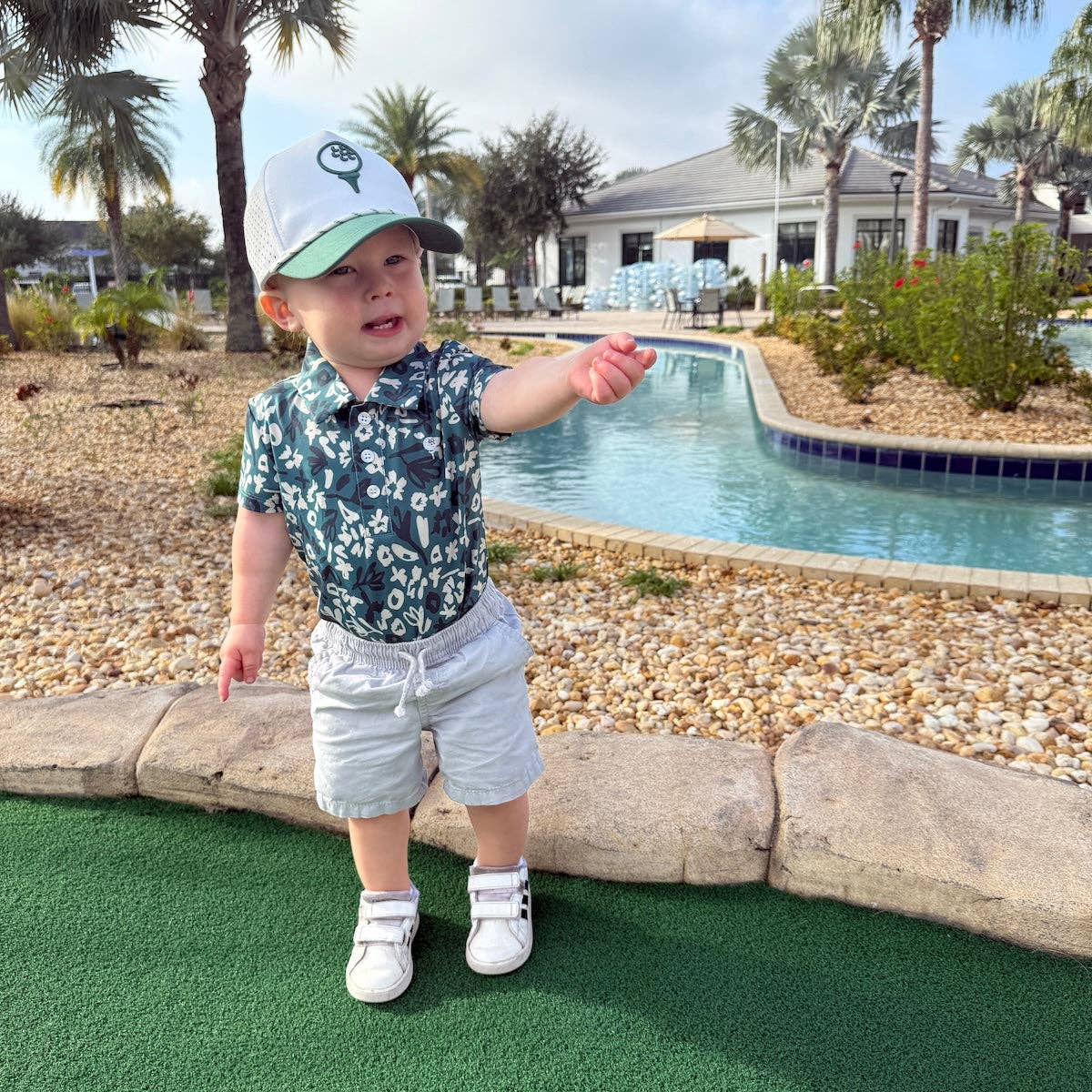 The Grove -Performance Onesie Polo