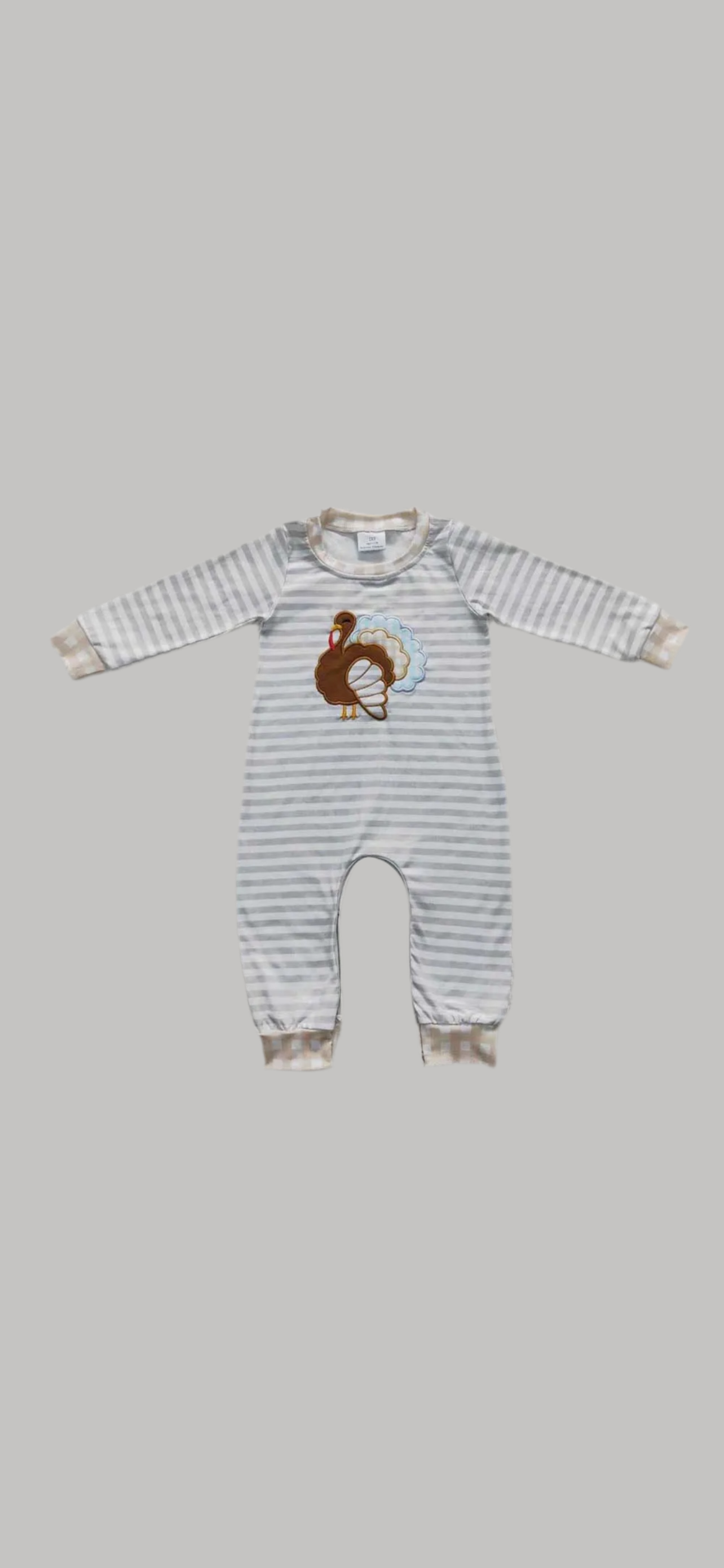 Turkey Boy Romper