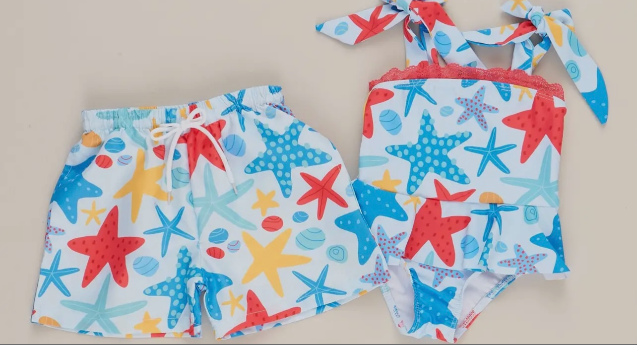 Starfish & Seashells Swimsuit