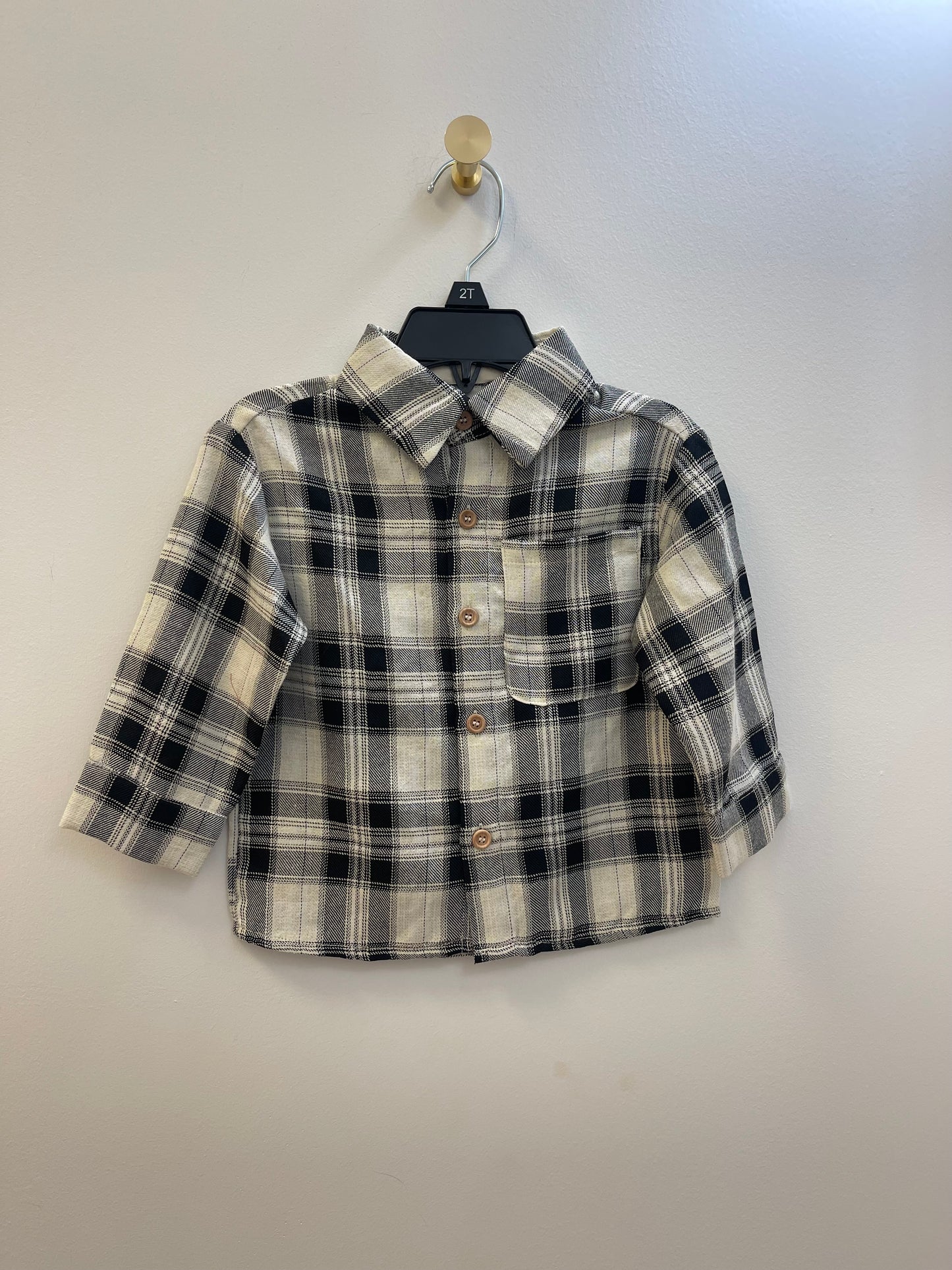 Cozy Black Flannel