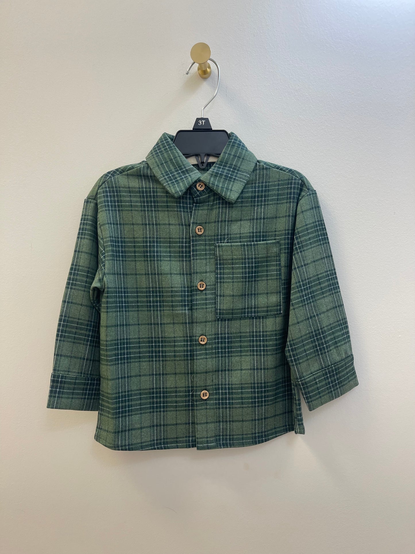 Cozy Green Flannel