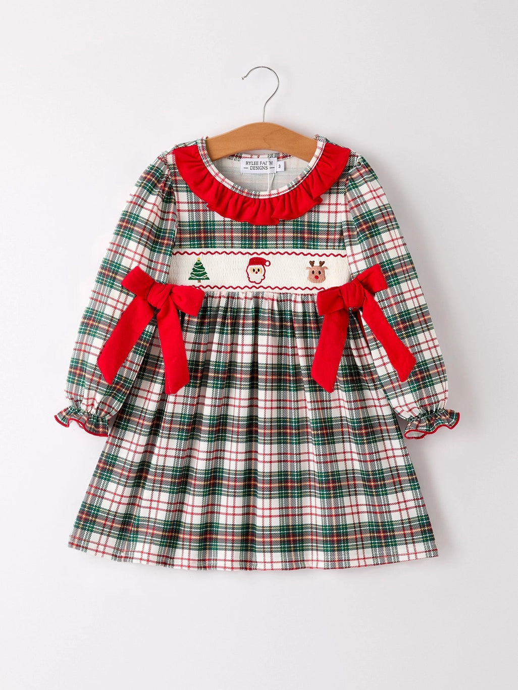 Plaid Christmas Dress