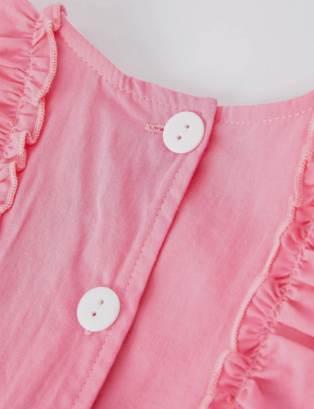 Strawberry flying sleeves Romper