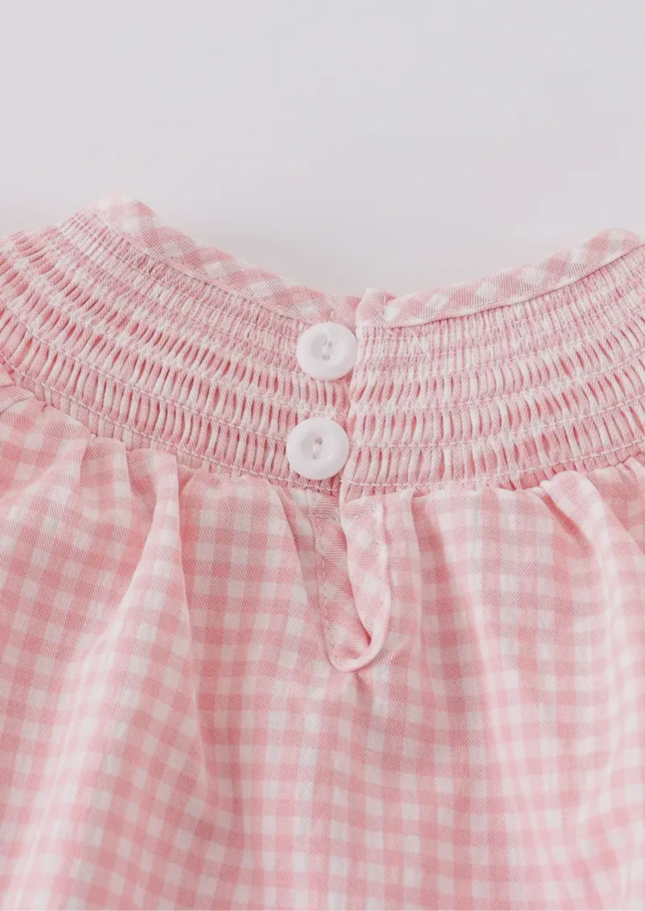 Strawberry Smocked Bubble