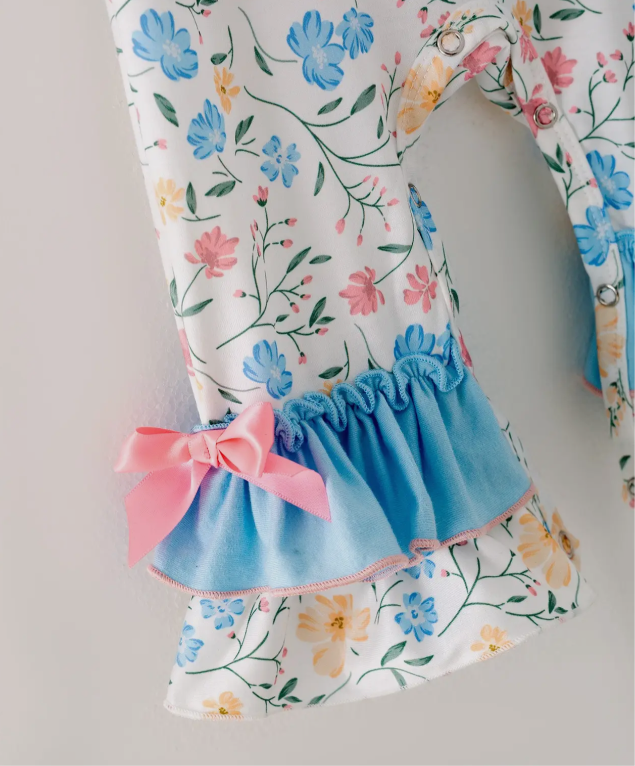 Ruffle Pumpkin Romper