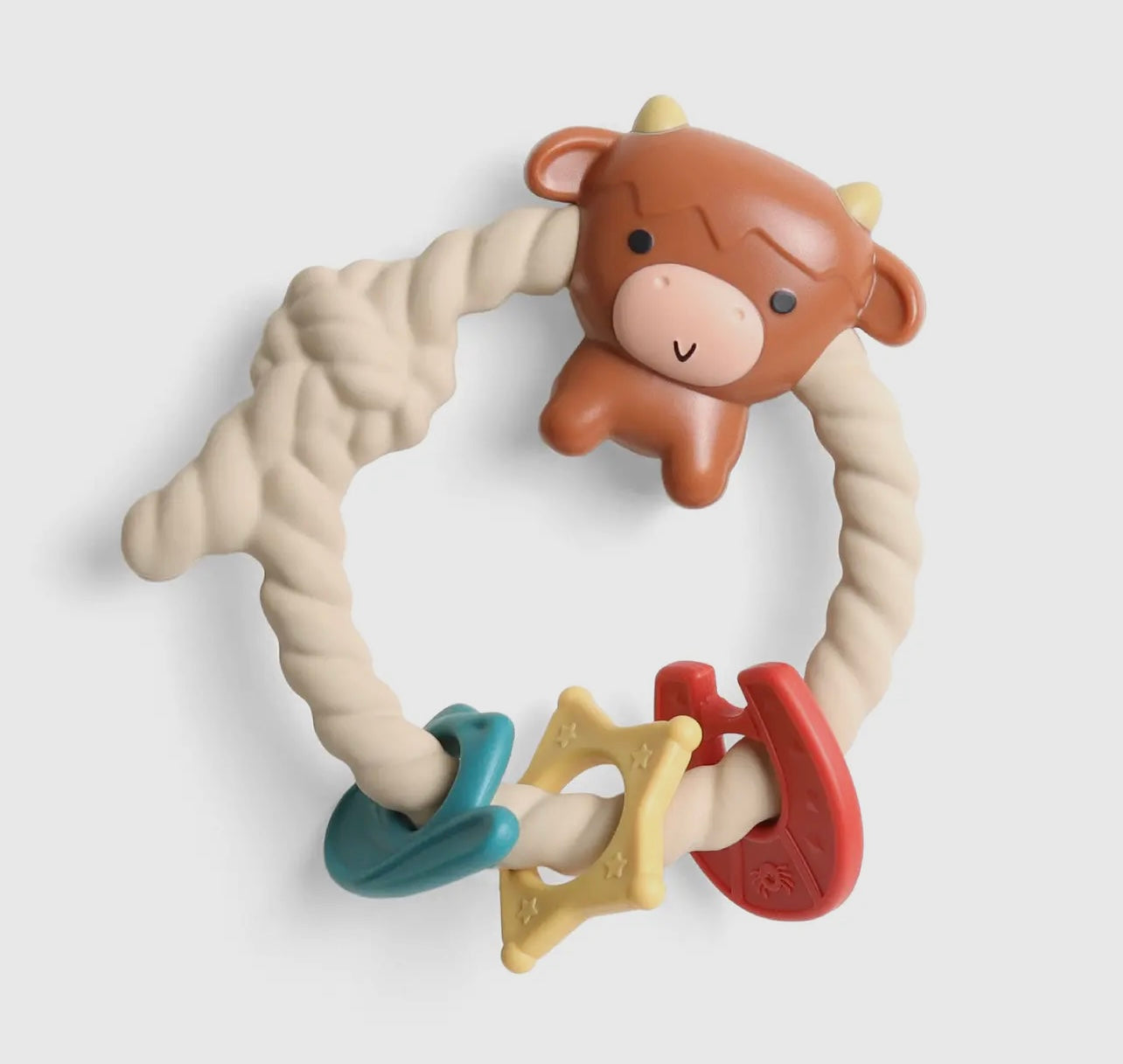 Highland Cow Rattle