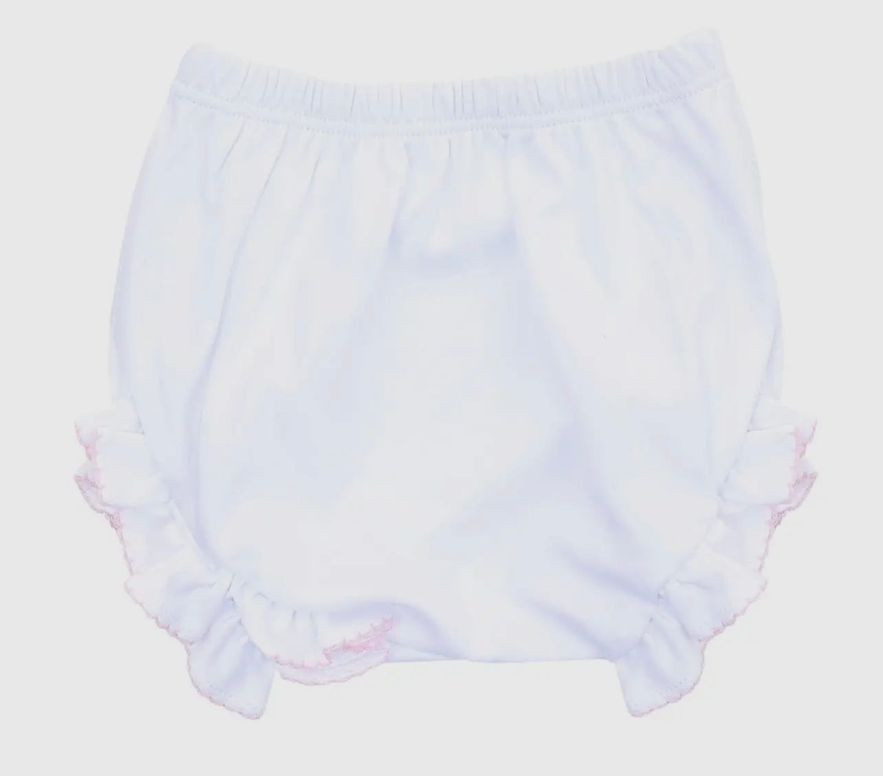 Pink Trim Diaper cover