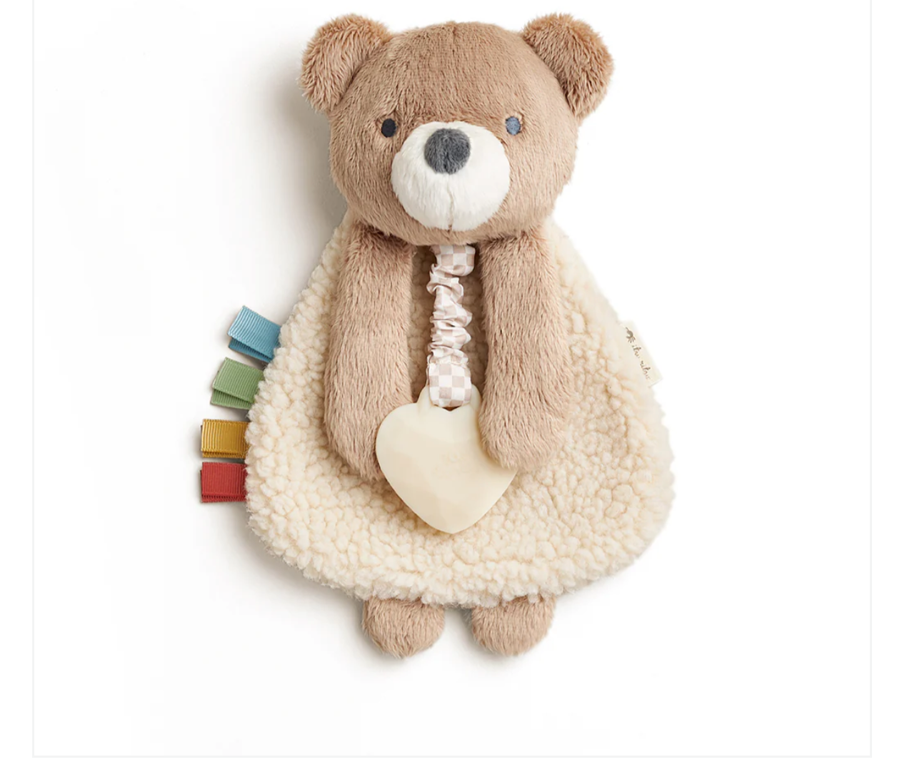 Bear Lovey Plush & Teether Toy