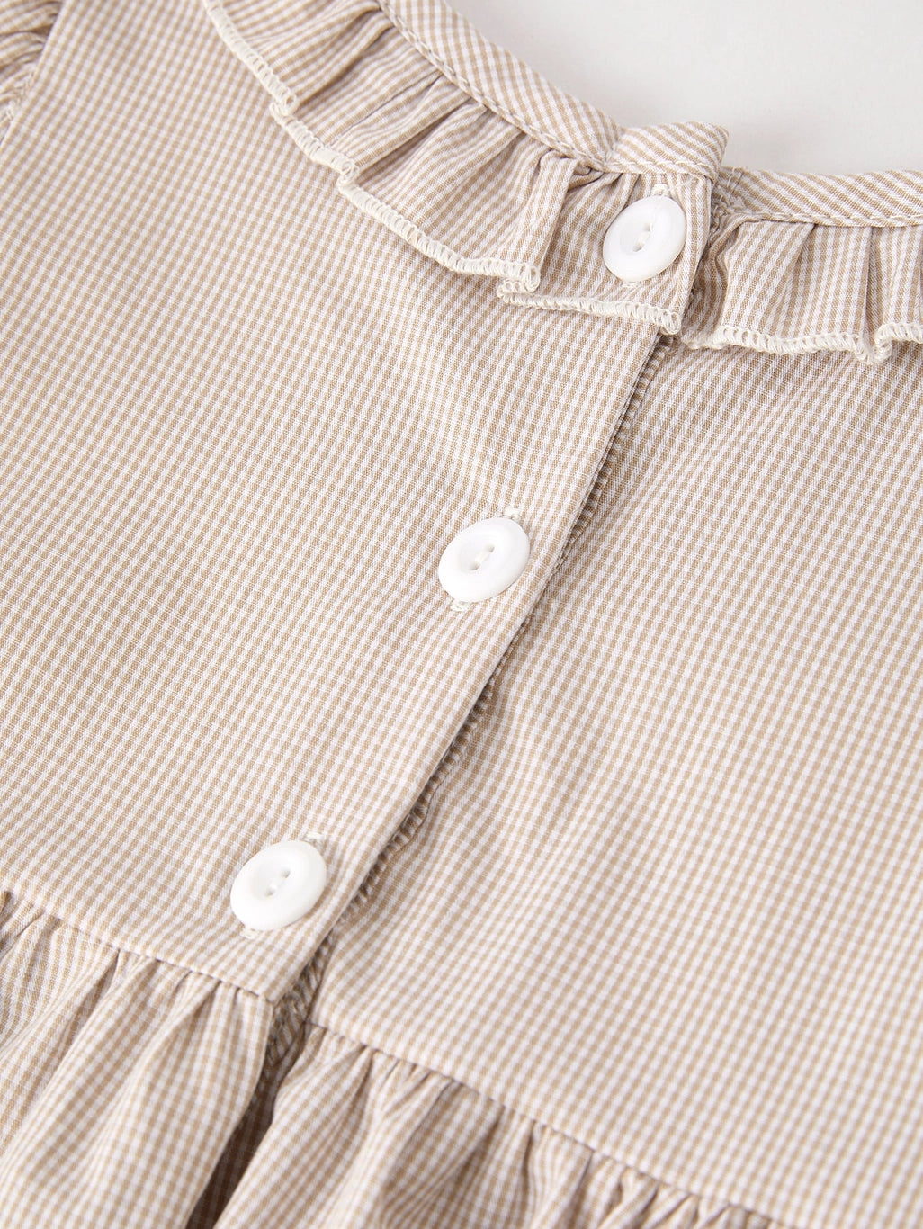 Pumpkin Embroidery Smock Dress