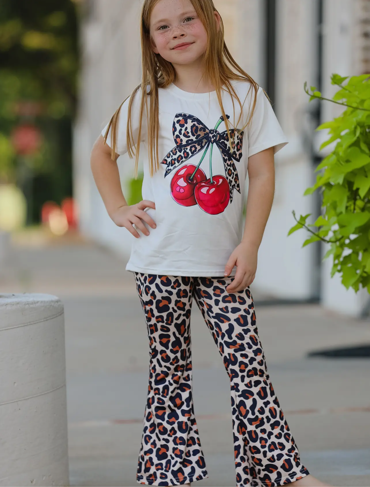 Cherry Leopard Set