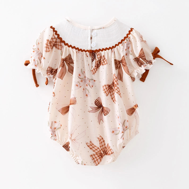 All the bows smocked Bubble