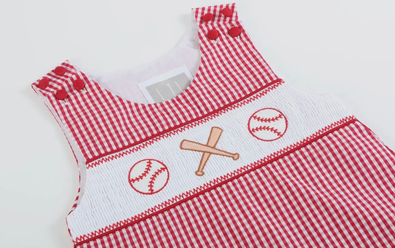 Baseball romper