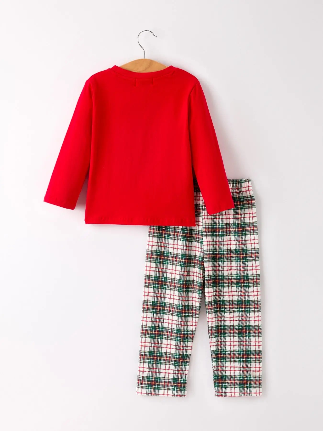 Christmas Plaid Boys Set