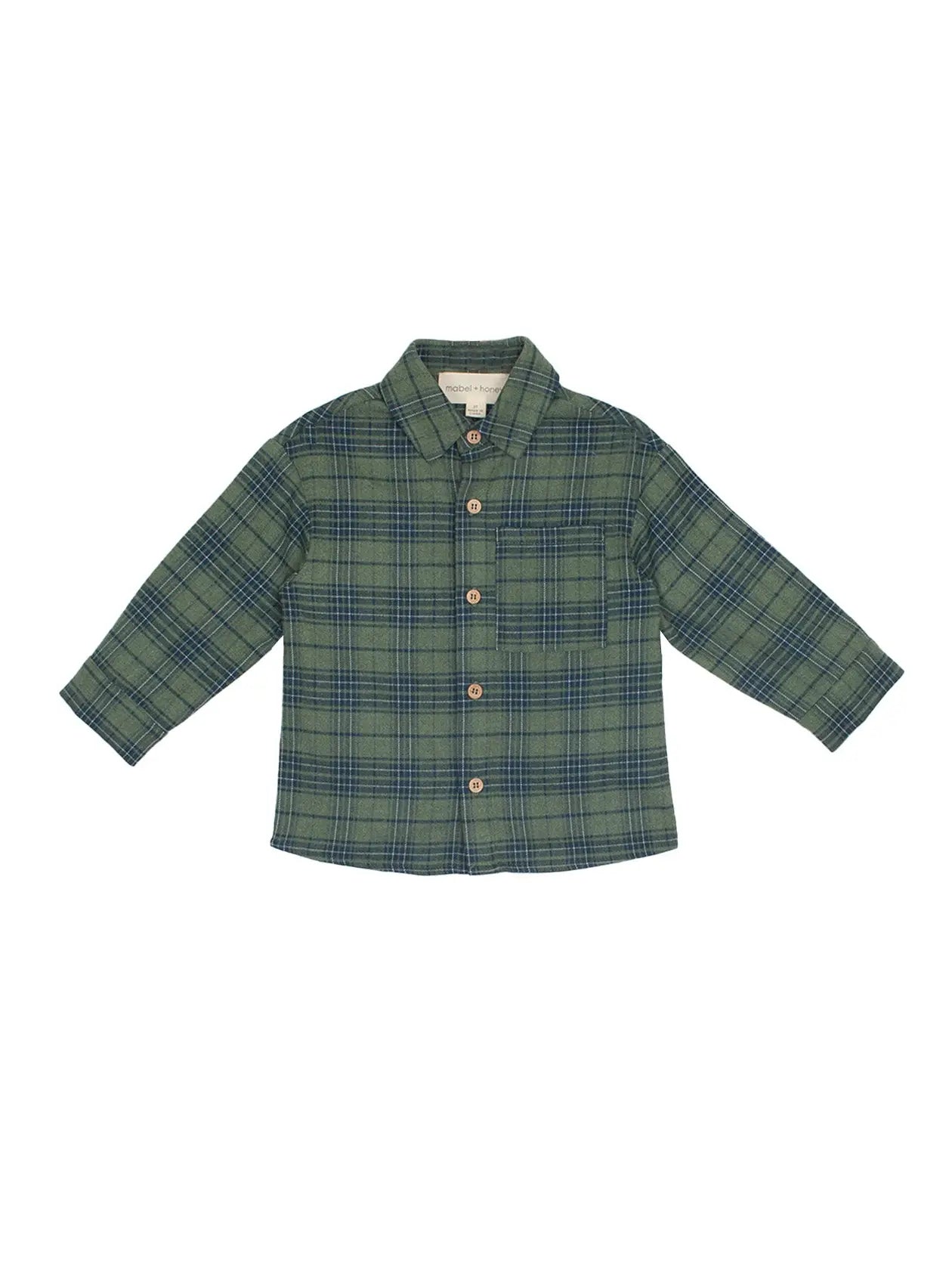 Cozy Green Flannel