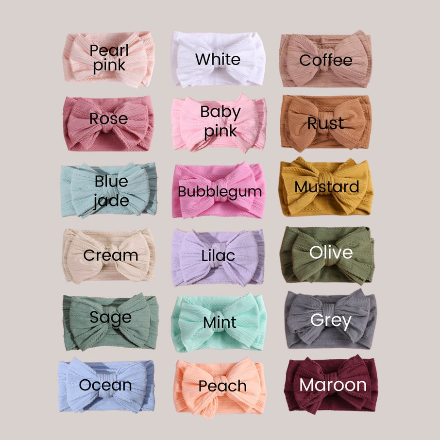 Big Bow Headbands