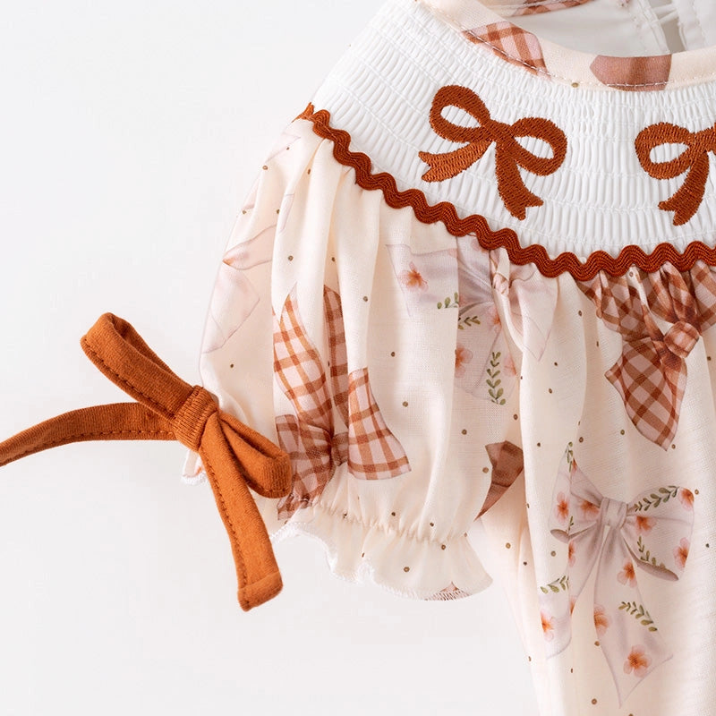 All the bows smocked Bubble