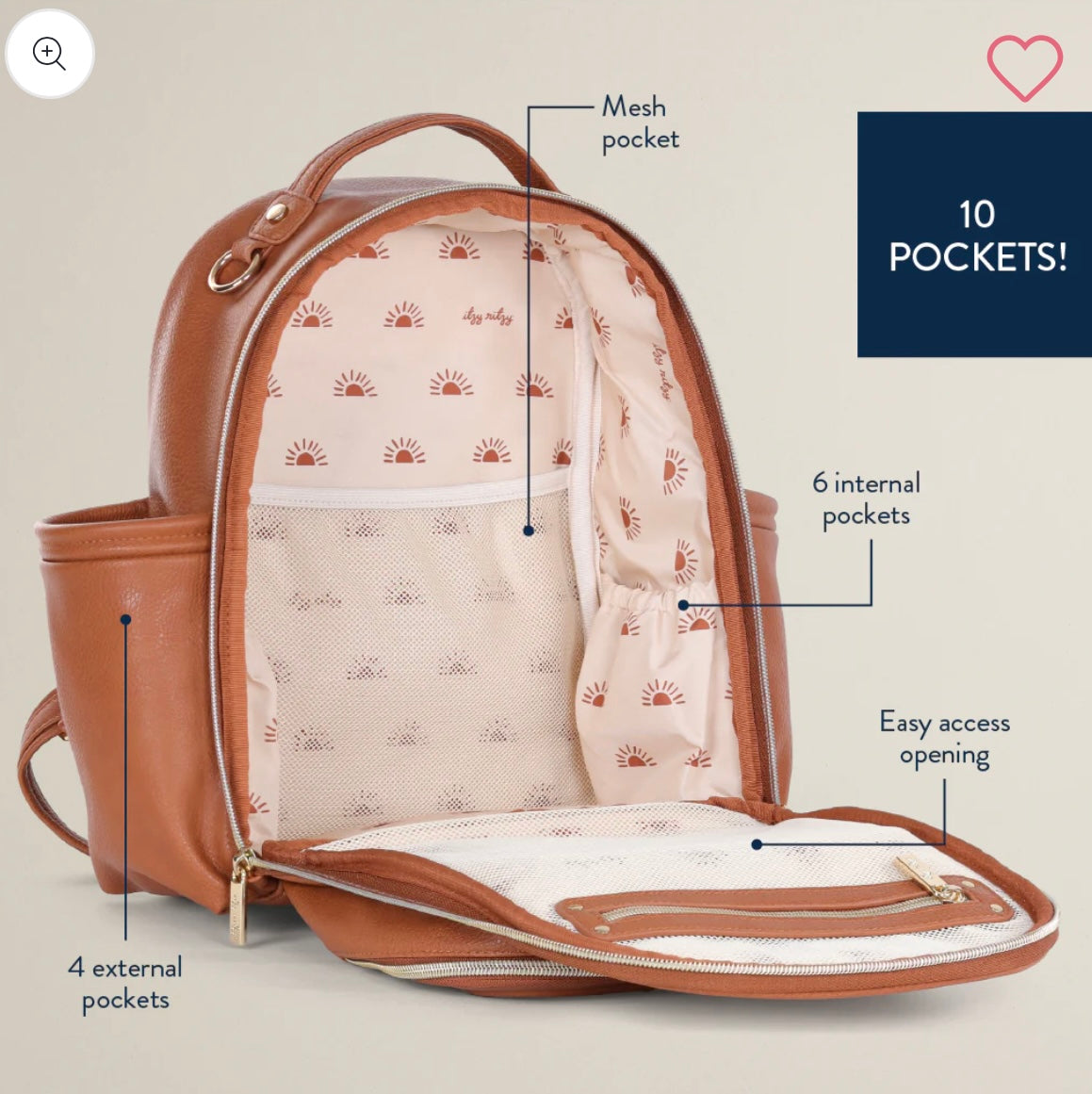 Itzy Mini Plus™ Diaper Bag