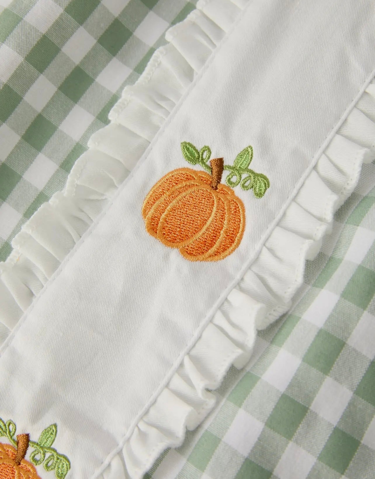 Pumpkin Plaid Dress