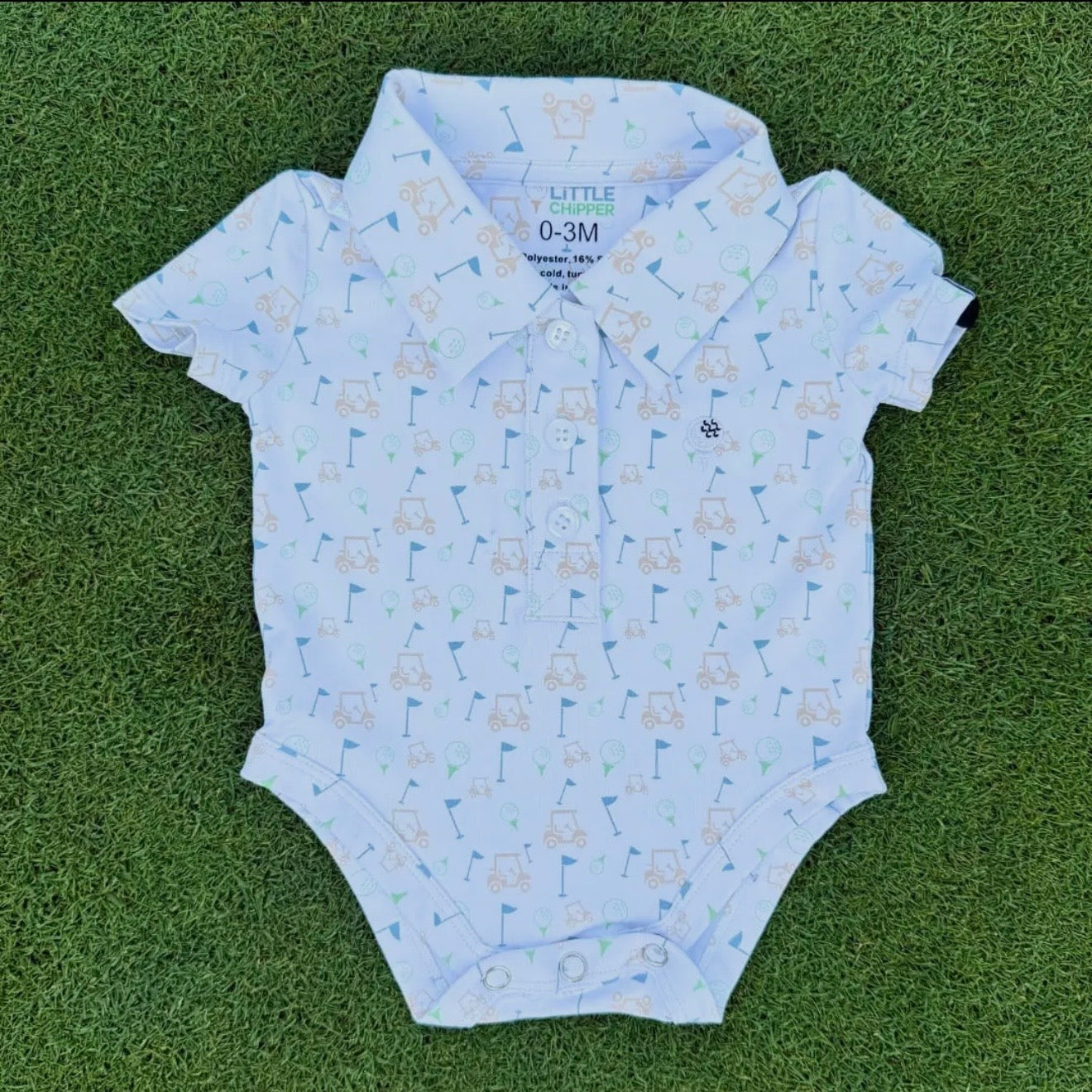 Tee Time Performance Onesie Polo