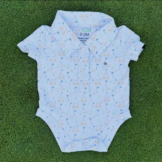 Tee Time Performance Onesie Polo