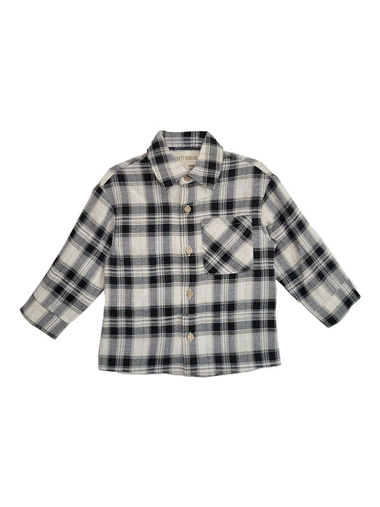 Cozy Black Flannel