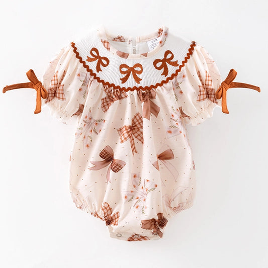 All the bows smocked Bubble