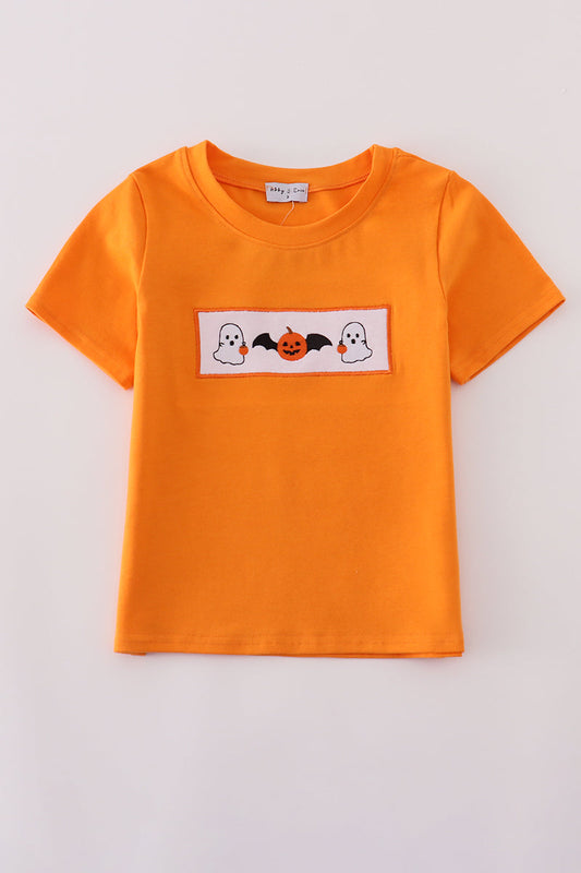 Orange Ghost Pumpkin Shirt