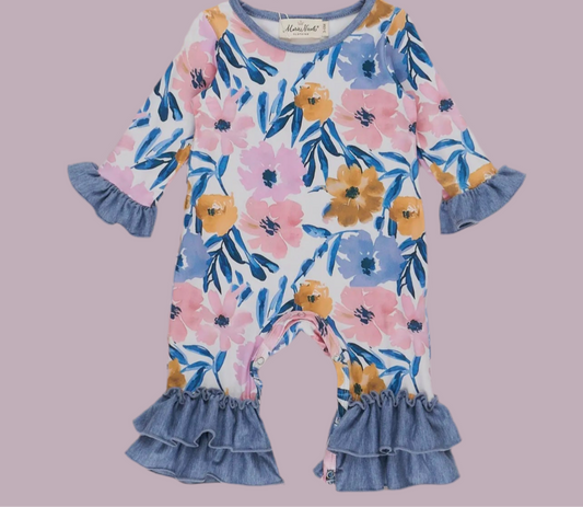 Magnolia Ruffle Romper