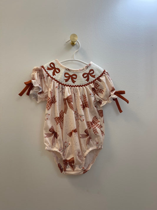 All the bows smocked Bubble