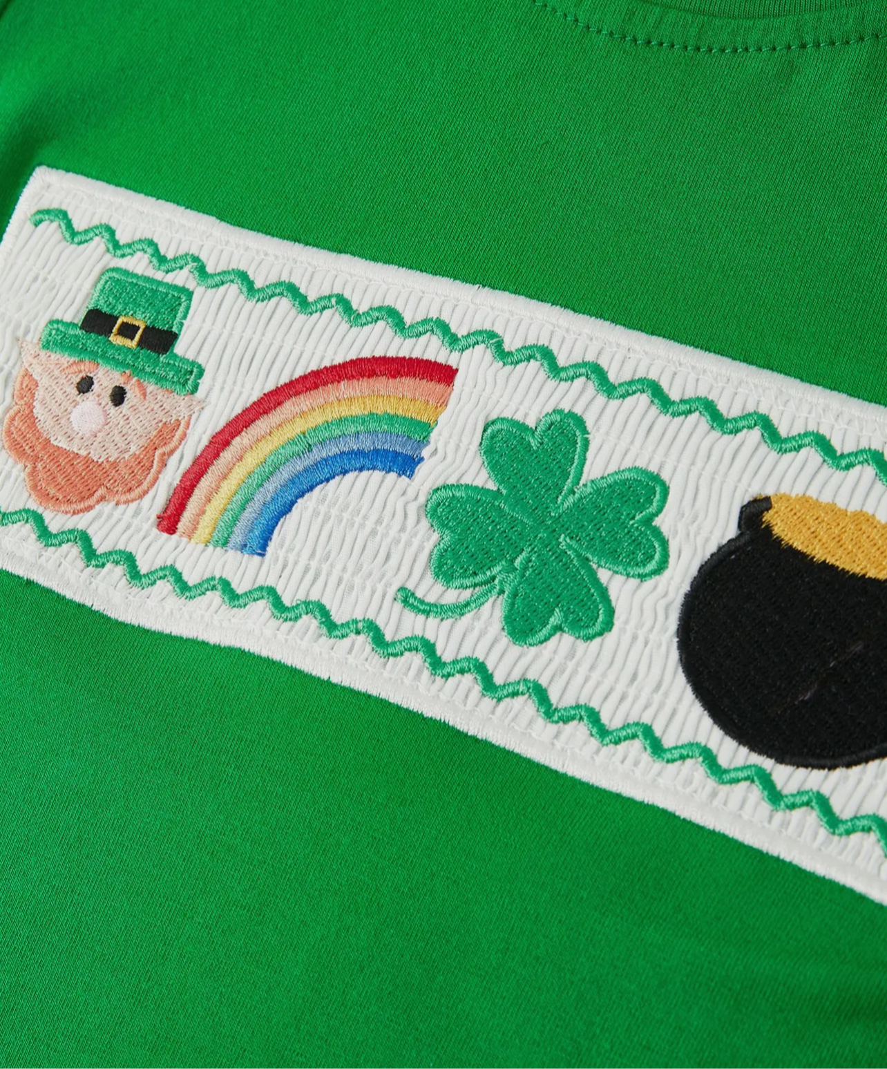 St. Patrick’s Plaid Set