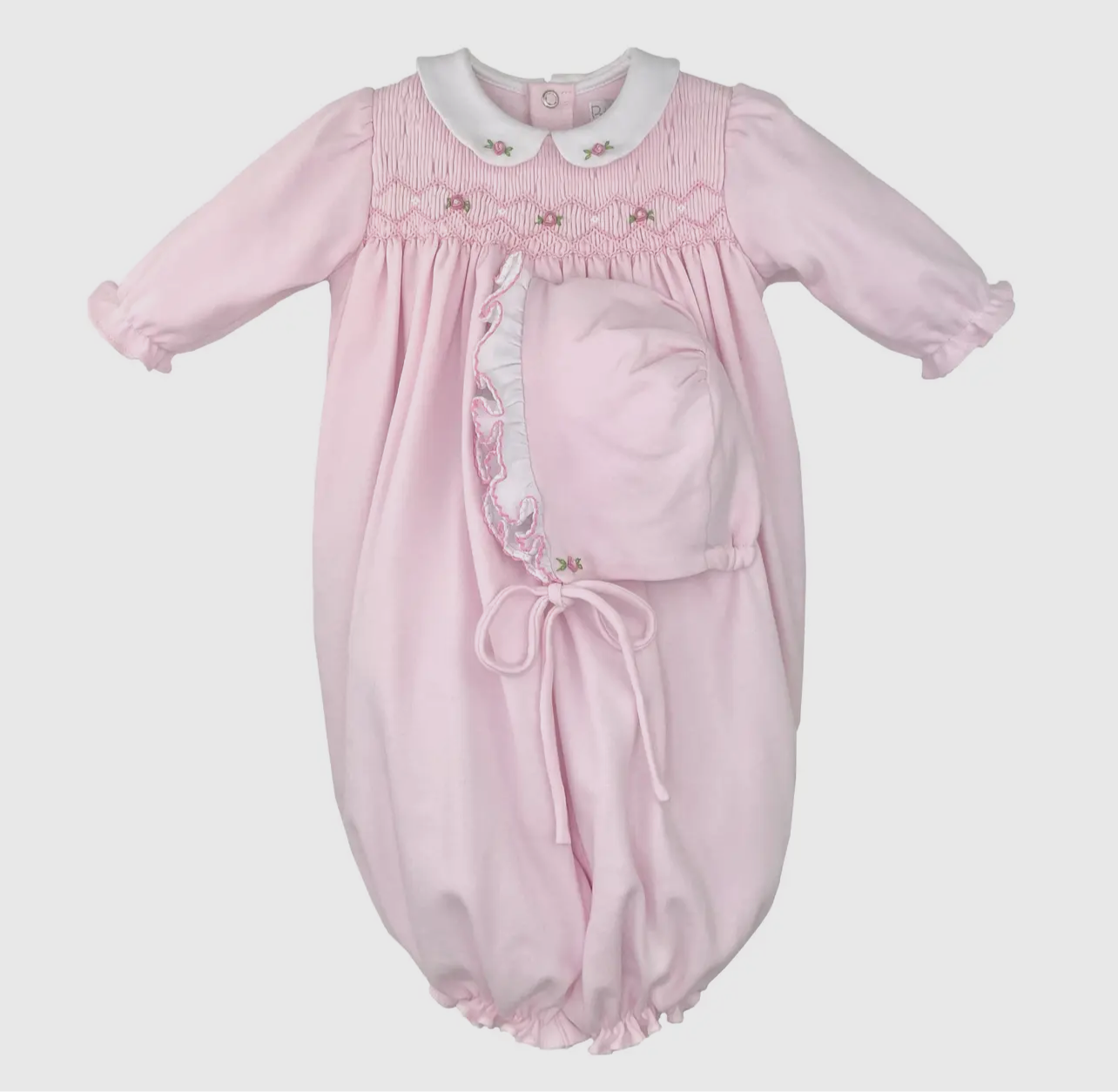 Fully Smocked Knit Convertible Bag