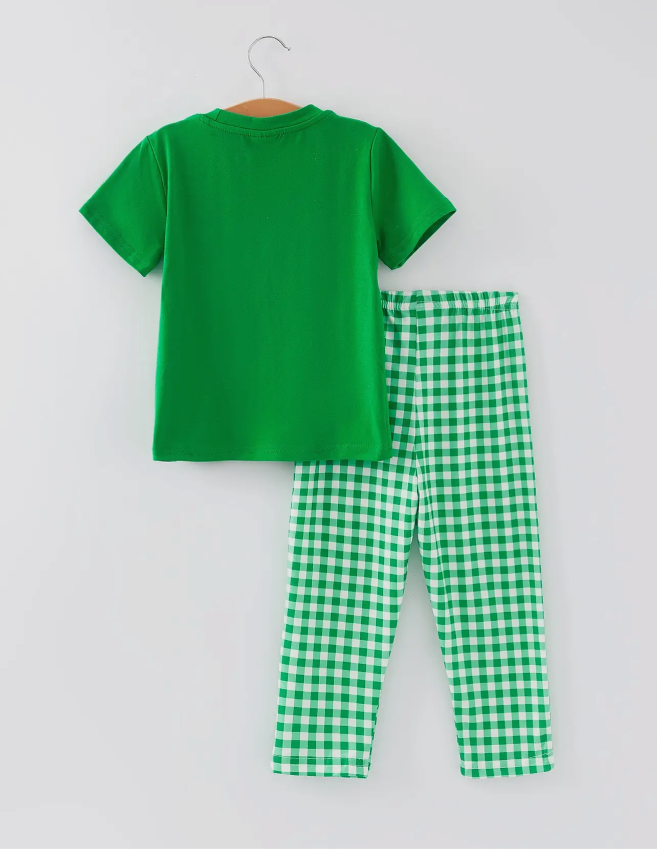 St. Patrick’s Plaid Set