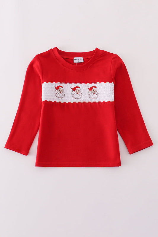Santa Smocked Shirt