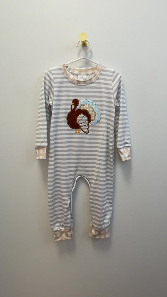 Turkey Boy Romper