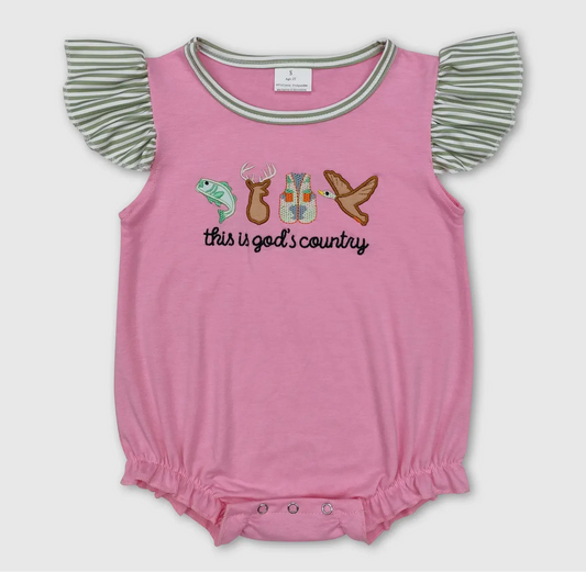 This is God’s Country Romper 💗
