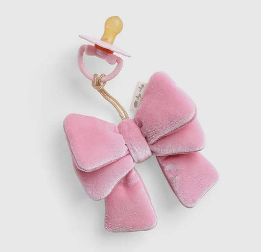 Itzy Ritzy Bitzy Pal Pacifier/Plush - Bow