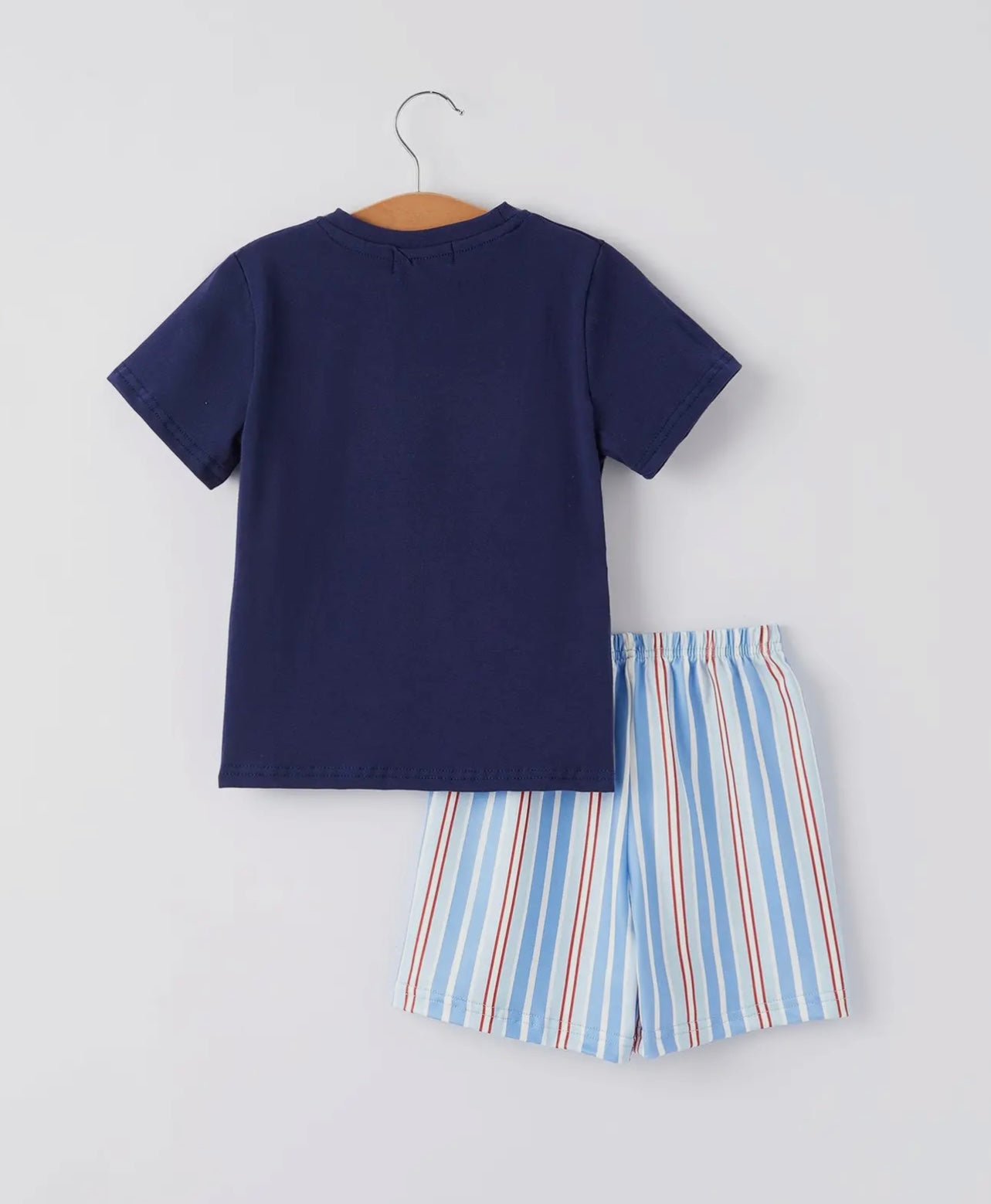 4th of July Embroidery Smock Set