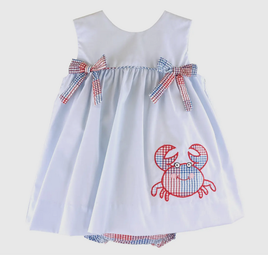 Crab & Bow Sun Dress