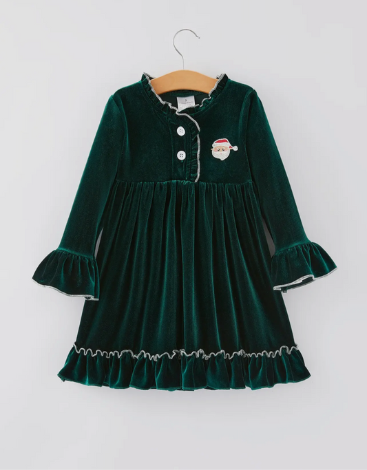 Christmas Velvet Dress