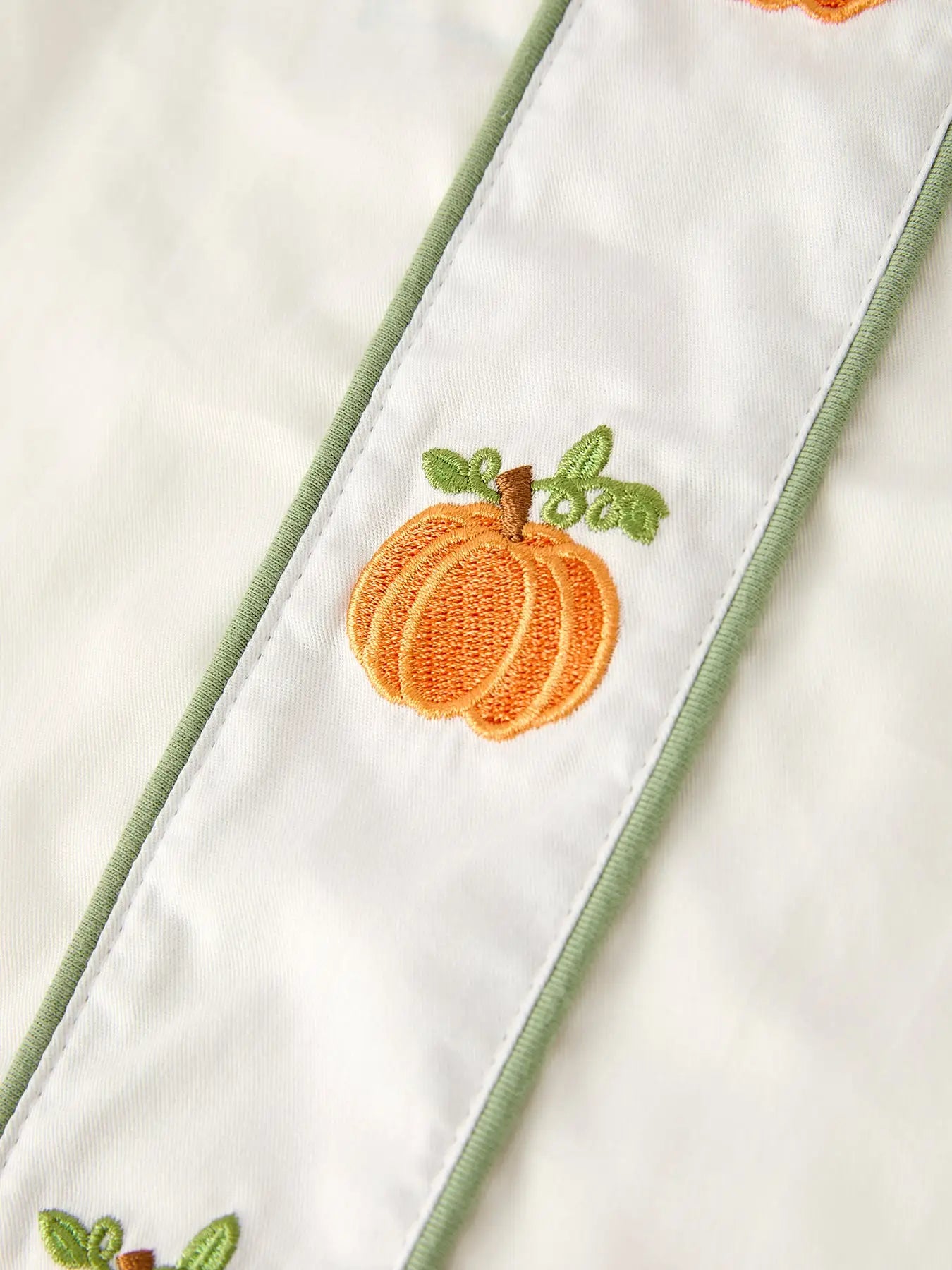 Pumpkin Appliqué Boys Set