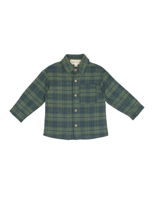Cozy Green Flannel