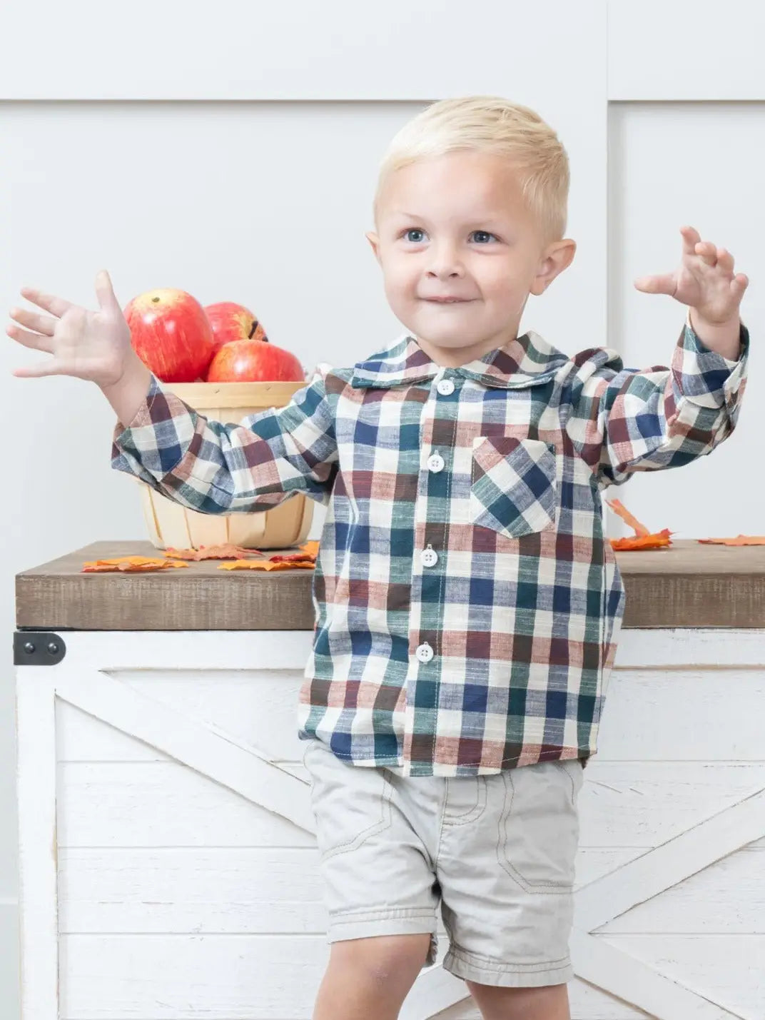 Fall Vintage Button Up